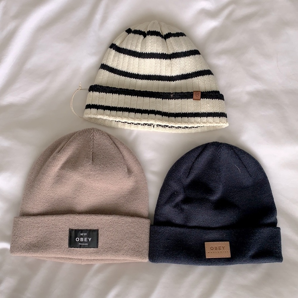 OBEY BEANIES BUNDLE
